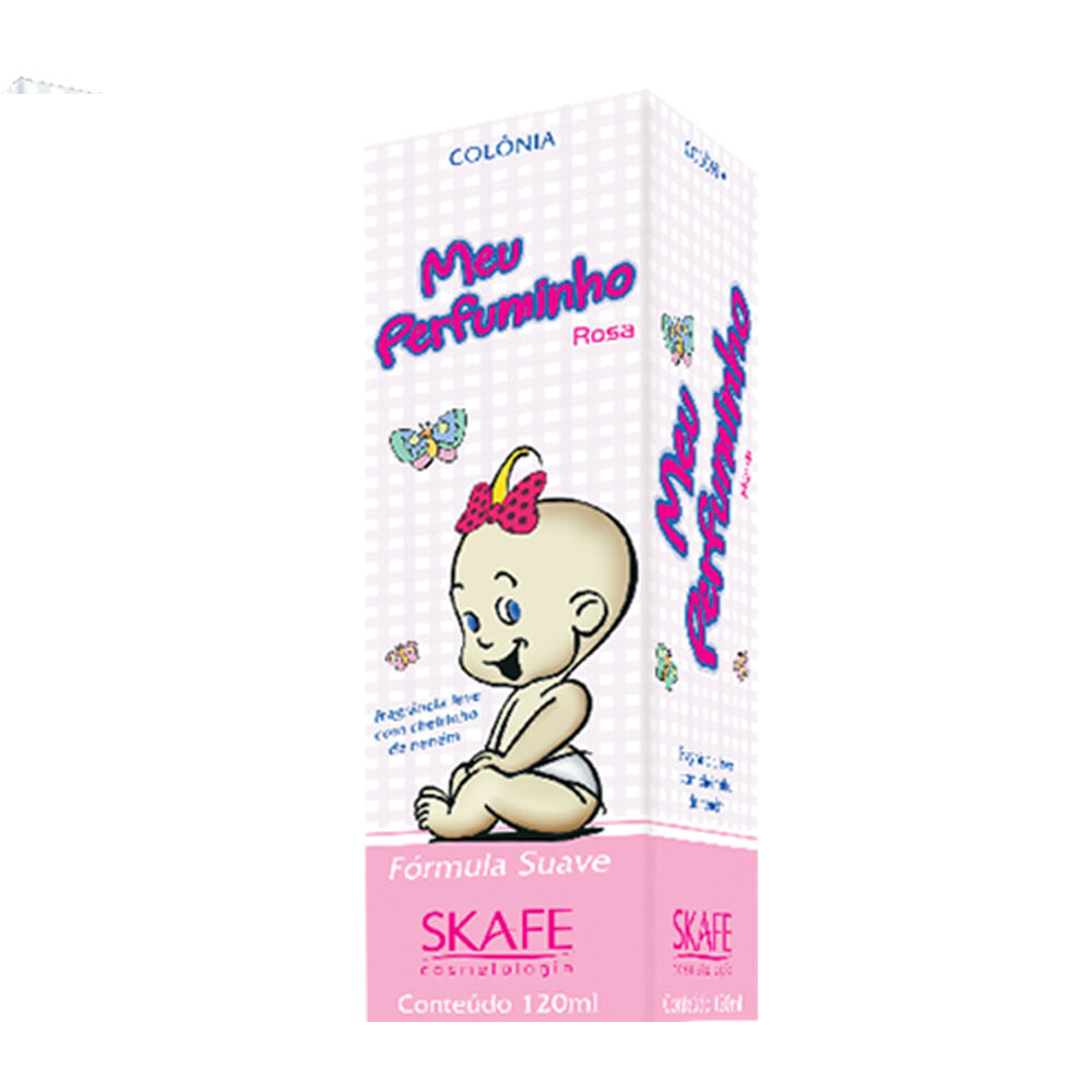 Perfume Skafe Meu Perfuminho Rosa 120ml