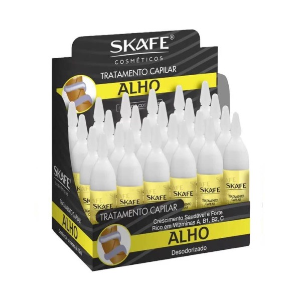 Skafe Alho Ampola Capilar 24x10ml