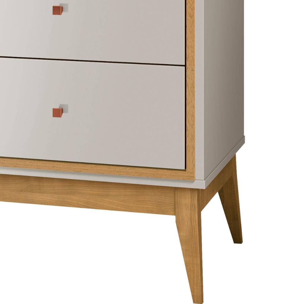 Encontraproduto.com.br - Mesa de Cabeceira 2 Gavetas Lucca EDN Móveis