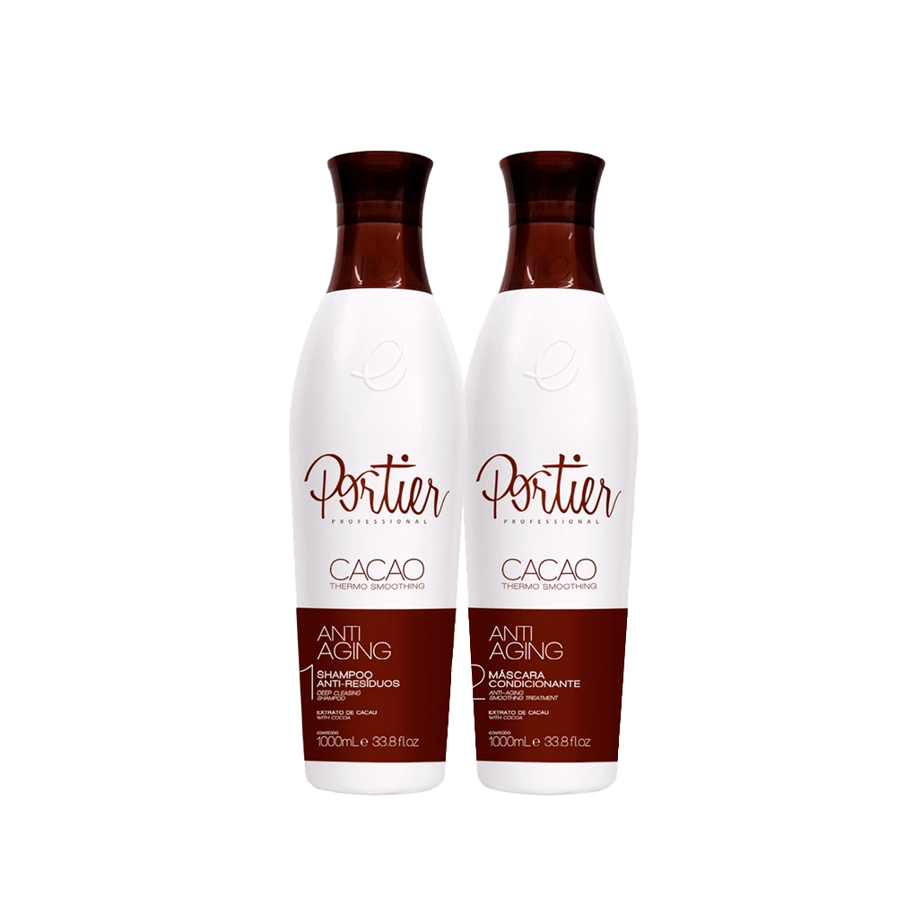 Encontraproduto.com.br - Kit Progressiva Cacao Portier - 1L