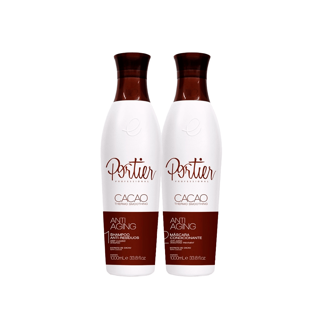 Encontraproduto.com.br - Kit Progressiva Cacao Portier - 1L