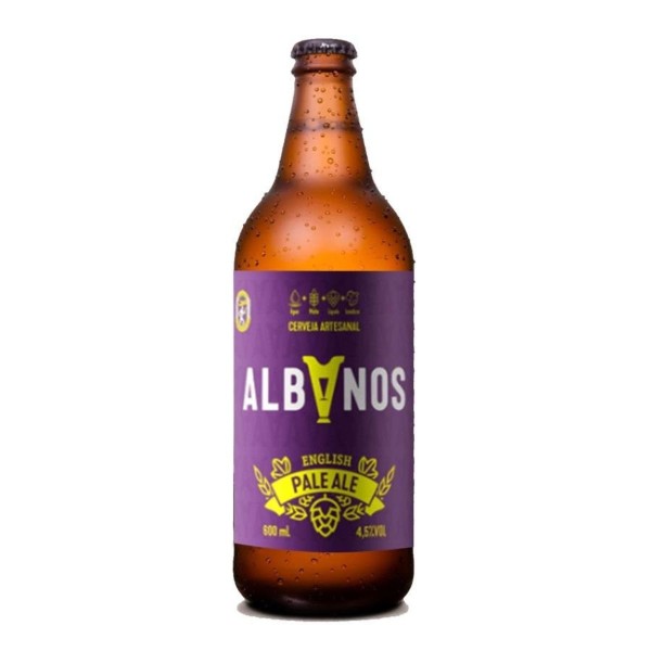 Cerveja Albanos Pale Ale Garrafa 600 ml