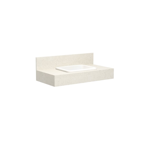 Encontraproduto.com.br - Bancada Com Cuba Embutida Pró 60 Bianco Blu