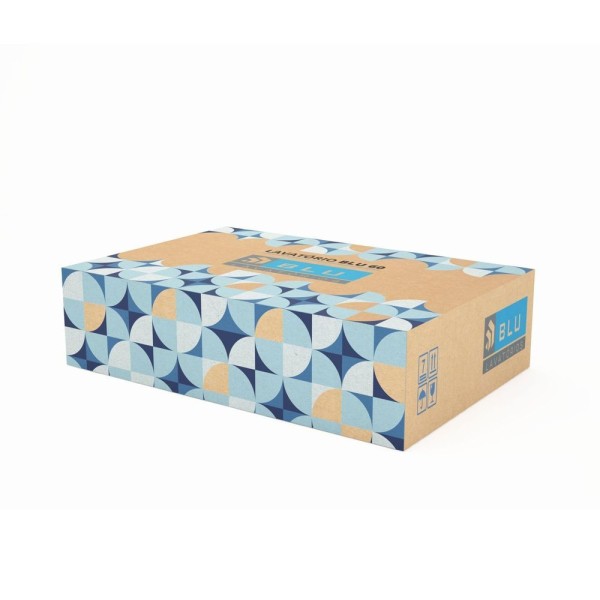 Encontraproduto.com.br - Bancada Em Porcelanato Para Banheiro 60cm Pró Com Cuba Esculpida Blu Lavatórios Calacata