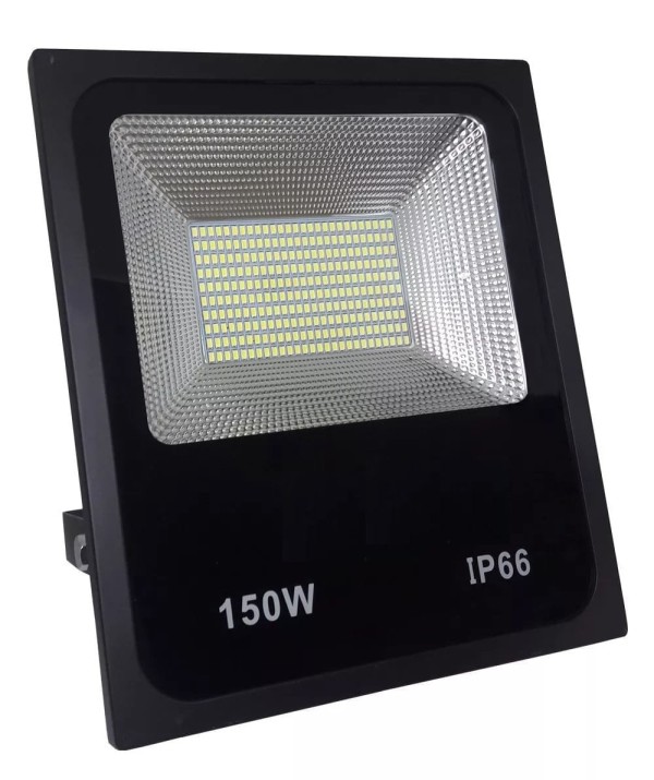 Encontraproduto.com.br - Refletor Led 150w Bivolt 6000k IP66 - Santa Fé