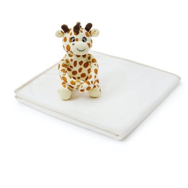 Encontraproduto.com.br - Cobertor e Bichinho De Pelucia Girafinha 3207 Loaní