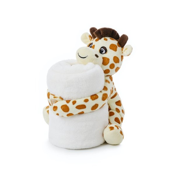 Encontraproduto.com.br - Cobertor e Bichinho De Pelucia Girafinha 3207 Loaní