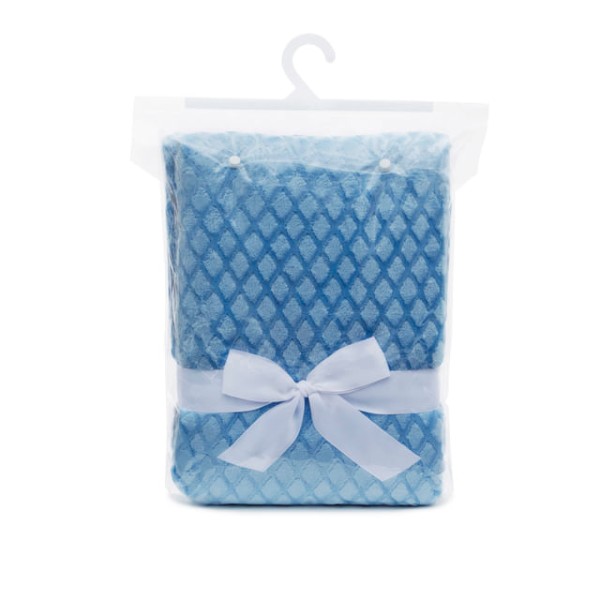 Encontraproduto.com.br - Manta Amor Bêbê soft 4202 Azul Loaní