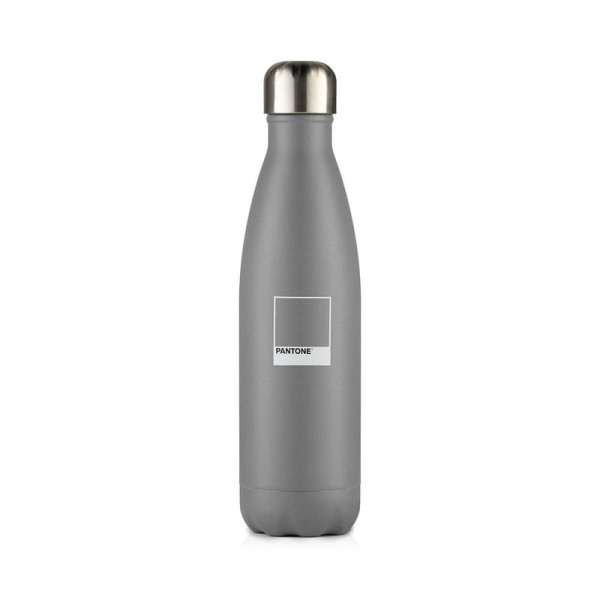 Garrafa Pantone + Kouda Térmica 500ml - Cinza Chip - Grey