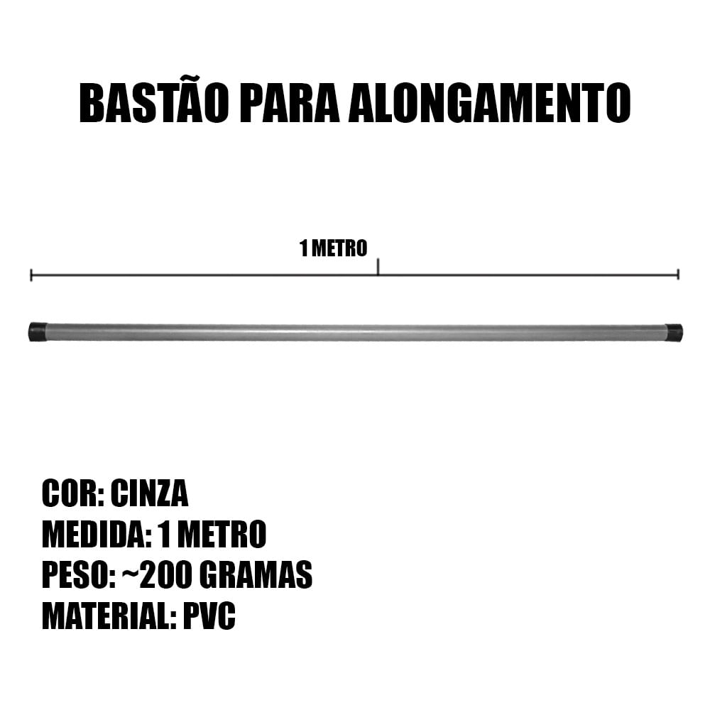 Encontraproduto.com.br - Bastão para Alongamento em PVC - Sem Carga
