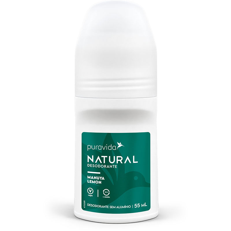 Encontraproduto.com.br - Desodorante Natural Manuya Lemon Puravida 55g