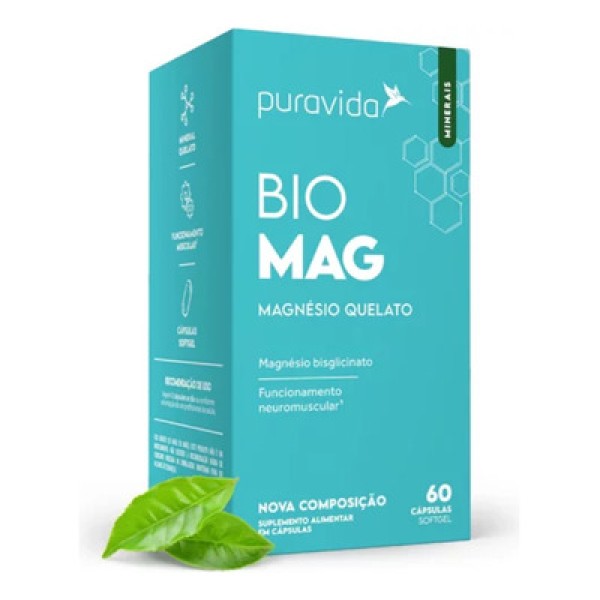 Encontraproduto.com.br - Bio Magnesio Puravida 60caps