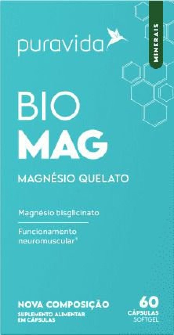 Encontraproduto.com.br - Bio Magnesio Puravida 60caps