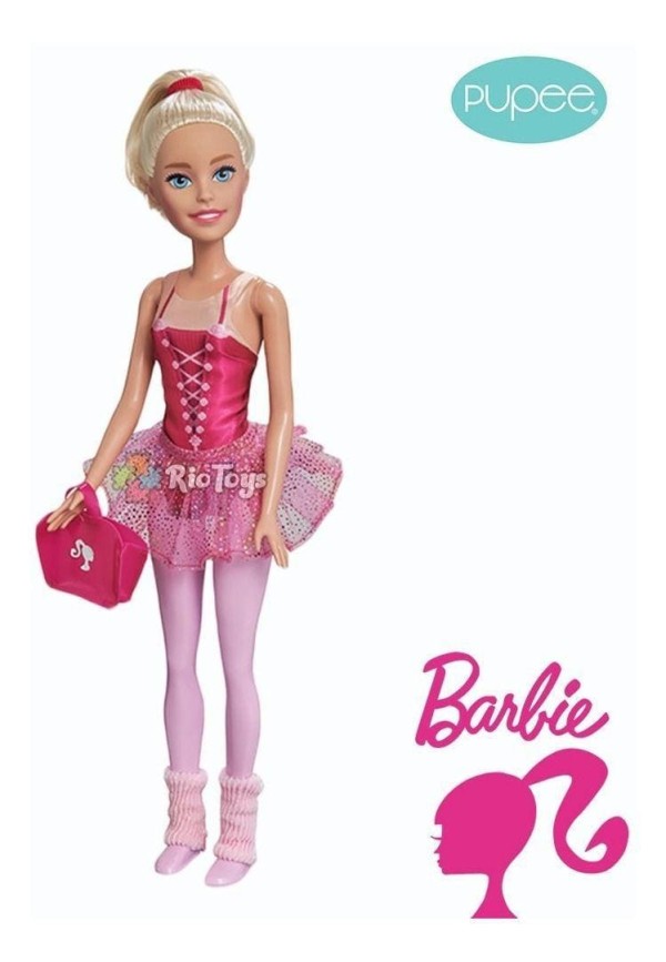 Encontraproduto.com.br - Boneca Grande - Barbie Profissoes - Bailarina PUPEE BRINQUEDOS