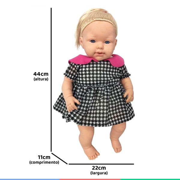 Encontraproduto.com.br - Boneca Infantil Brinquedo Crianças A partir dos 3 Anos Com Acessórios Faz Xixi Quero ser Mamãe Pupee