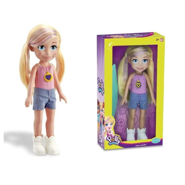 Encontraproduto.com.br - Boneca Grande - Polly Pocket - Polly Surf PUPEE BRINQUEDOS