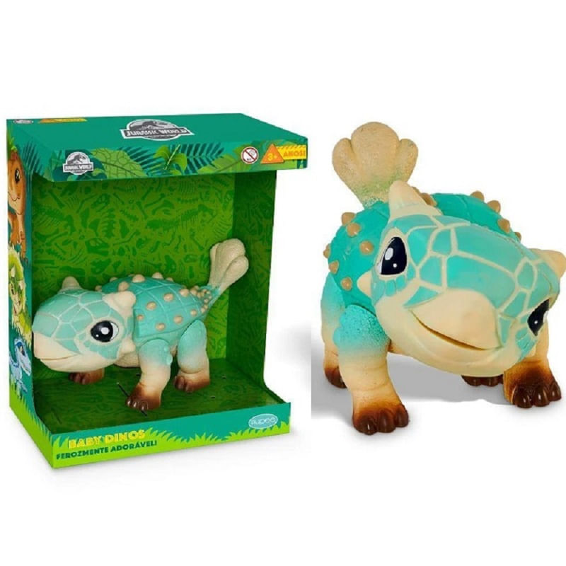 Encontraproduto.com.br - Dinossauro - Jurassic Word - Dinos Baby - Bumpy PUPEE BRINQUEDOS
