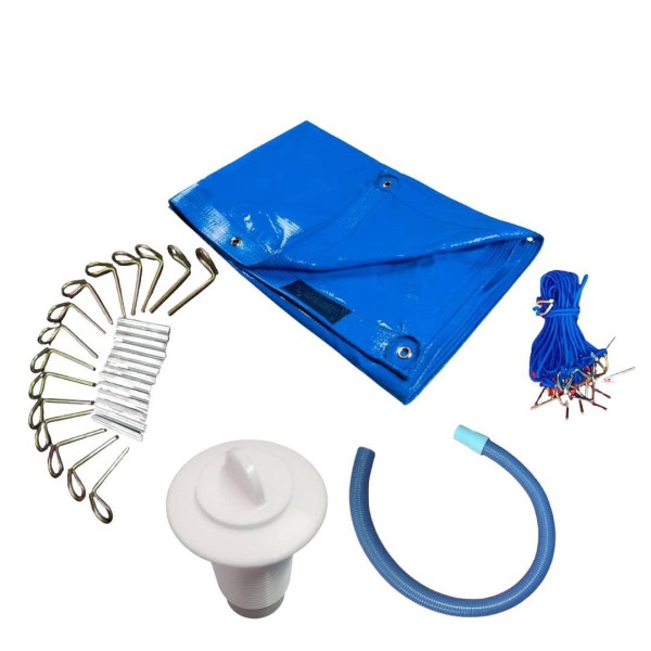 Capa Piscina 15 Em 1 Pvc 500 Micr 5,5X2,5 Proteção+Térmica