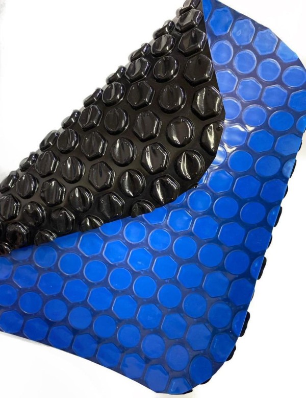 Encontraproduto.com.br - Capa Térmica Piscina 330 Micras Atco 11X4,5 Black/Blue
