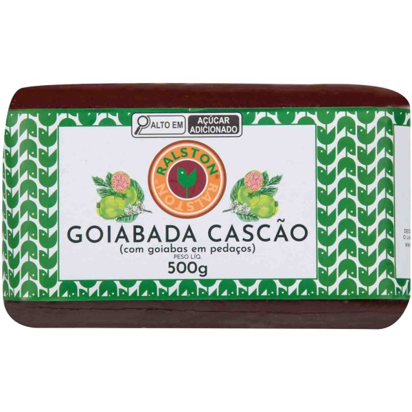 Encontraproduto.com.br - Goiabada Cascão com Pedaços Ralston 500g