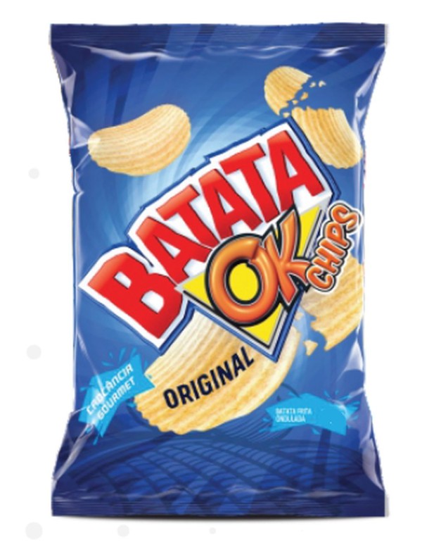 Encontraproduto.com.br - Batata Ok Xeeks Ondulada Tradicional 16g