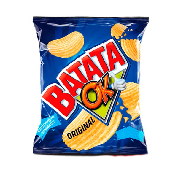 Batata Ok Xeeks Ondulada Tradicional 32g