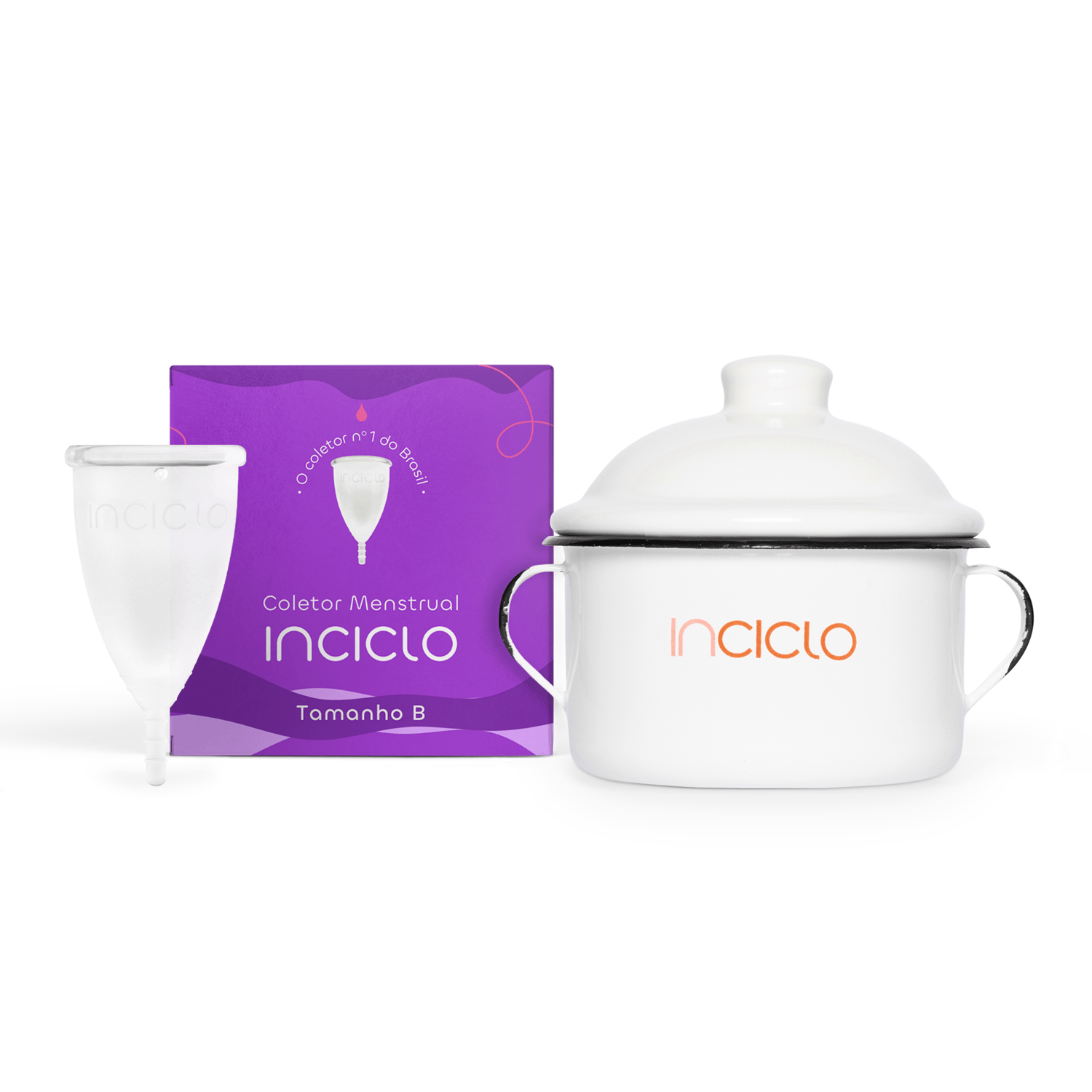 Kit Coletor Menstrual Inciclo + Panelinha Inciclo - Teen (até 19 anos e sem filhos)