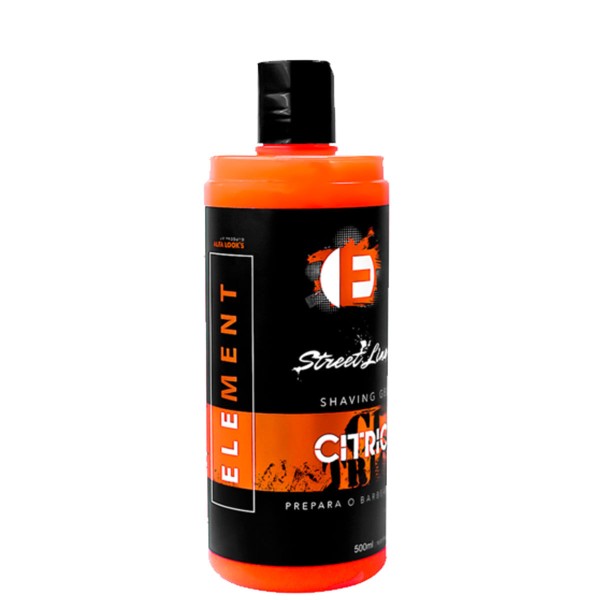 Encontraproduto.com.br - Gel de Barbear Alfa Looks Neon Citric Element 500ml