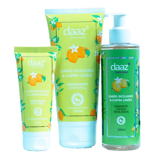 Encontraproduto.com.br - Hidratante Para Mãos Daaz Limão Siciliano 60ml