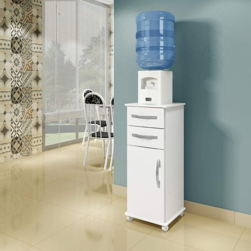 Encontraproduto.com.br - Balcão Tókio 2 Gavetas Arte Móveis Cor Branco