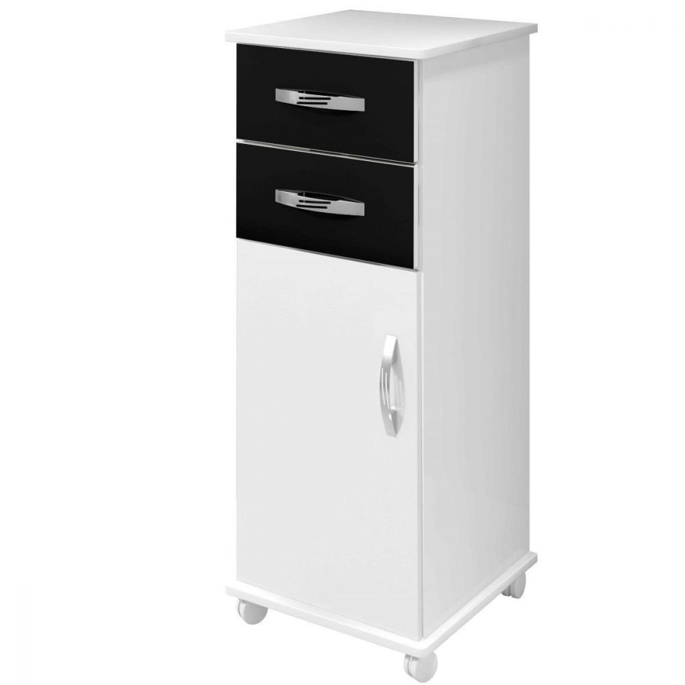 Encontraproduto.com.br - Balcão Tókio 2 Gavetas Arte Móveis Cor Branco