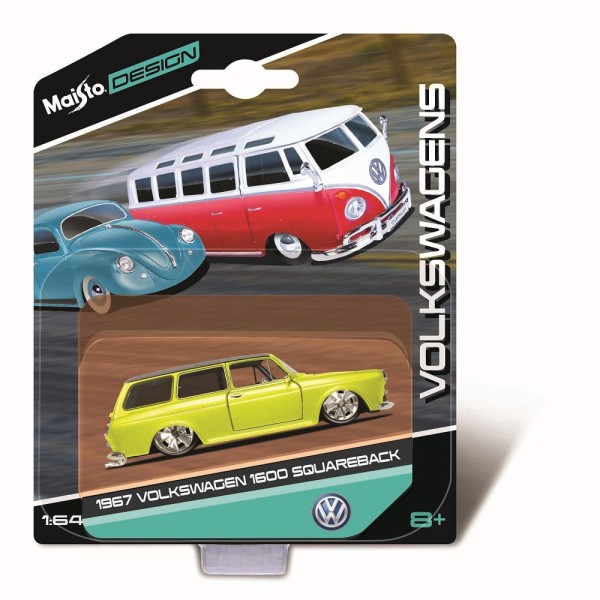 Encontraproduto.com.br - Mini Veículo - 1:64 - Volkswagens - Allstar - 1967 Squareback - Maisto