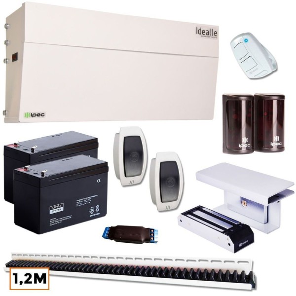 Encontraproduto.com.br - Motor Porta Social De Correr Idealle Laboratório Com Trava Abertura Sem Toque