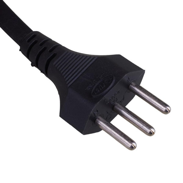 Encontraproduto.com.br - Extensão 5m 3 Tomadas 3P Elite Preta