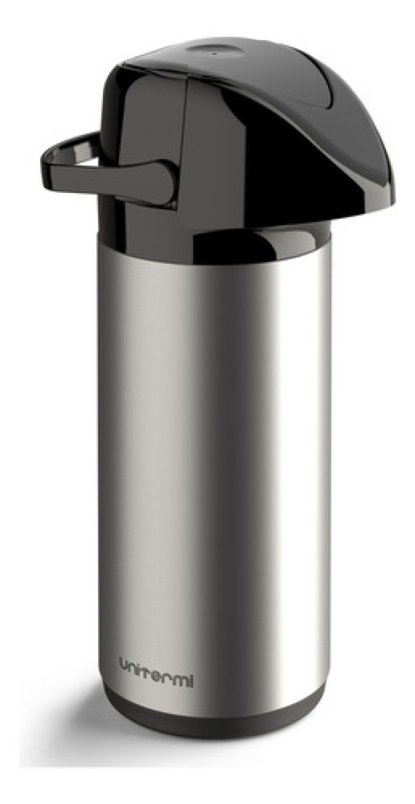 Encontraproduto.com.br - Garrafa térmica Unitermi de vidro 1L inoxidável