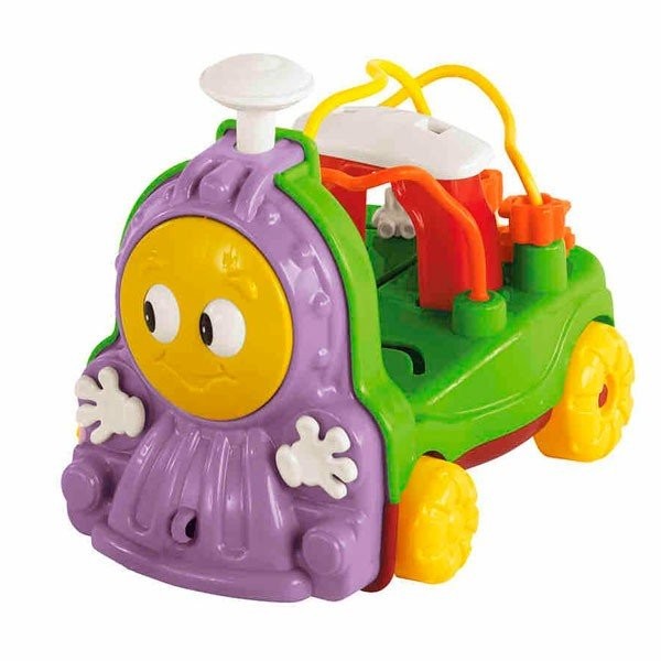 Encontraproduto.com.br - TRENZINHO PEDAGÓGICO INFANTIL COM SOM DONKA TREM CALESITA  711 TATETI