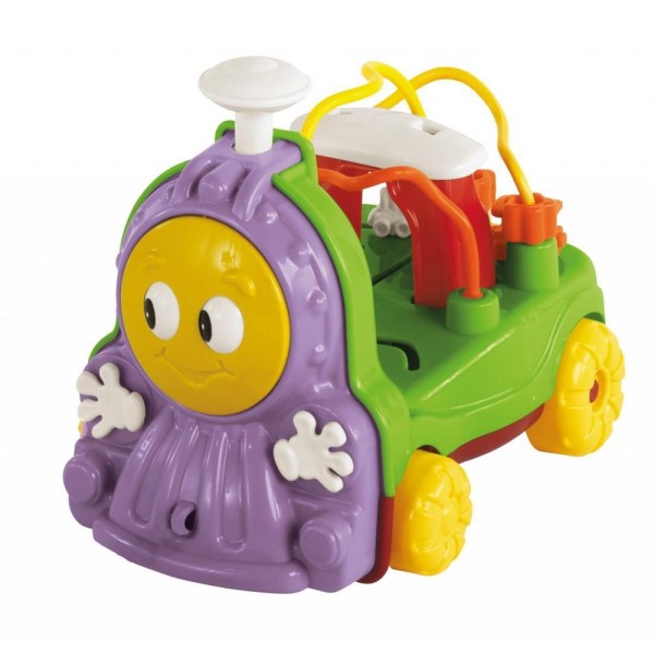Encontraproduto.com.br - TRENZINHO PEDAGÓGICO INFANTIL COM SOM DONKA TREM CALESITA  711 TATETI