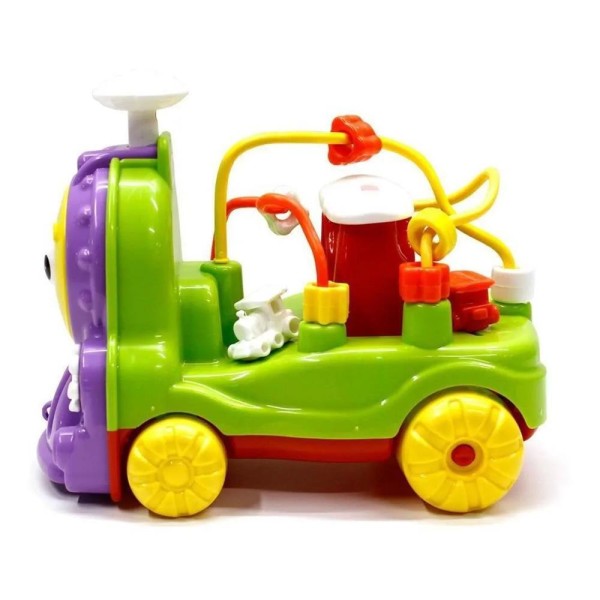 Encontraproduto.com.br - TRENZINHO PEDAGÓGICO INFANTIL COM SOM DONKA TREM CALESITA  711 TATETI