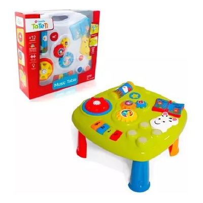 Encontraproduto.com.br - Music Table Mesa de Atividades - Ta Te Ti Calesita