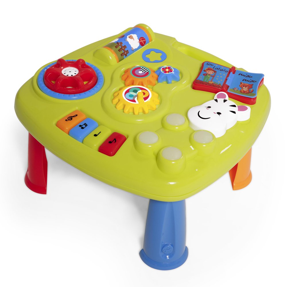 Encontraproduto.com.br - Music Table Mesa de Atividades - Ta Te Ti Calesita