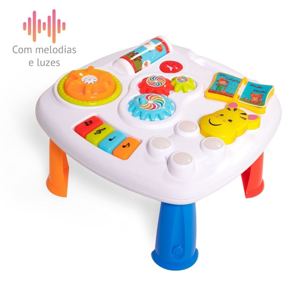 Encontraproduto.com.br - Music Table Mesa de Atividades - Ta Te Ti Calesita