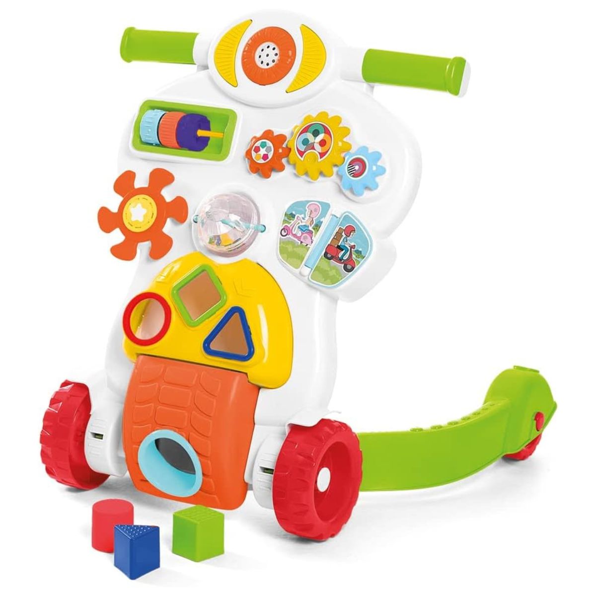 Encontraproduto.com.br - Bebê Piloto Ta Te Ti com Luz e Som