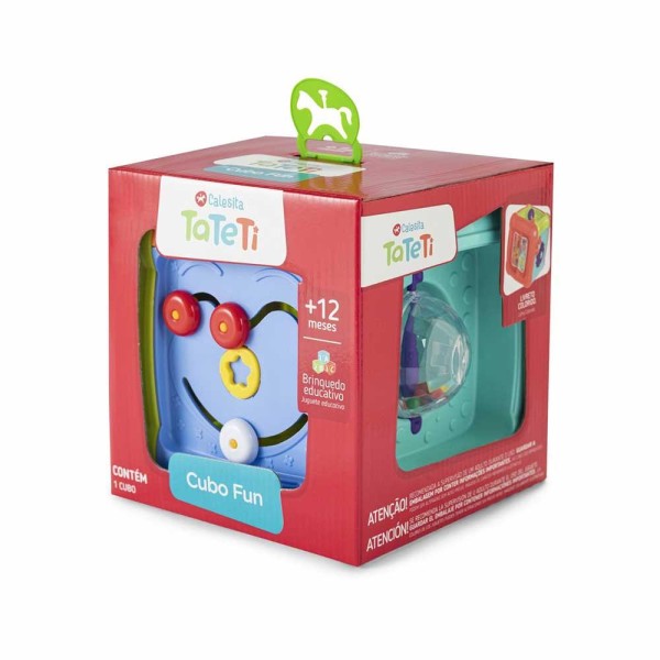 Encontraproduto.com.br - Cubo Fun 0874 Cores Sortidas Tateti