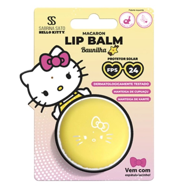 Encontraproduto.com.br - Bálsamo Labial Baunilha 8g Sabrina Sato x Hello Kitty