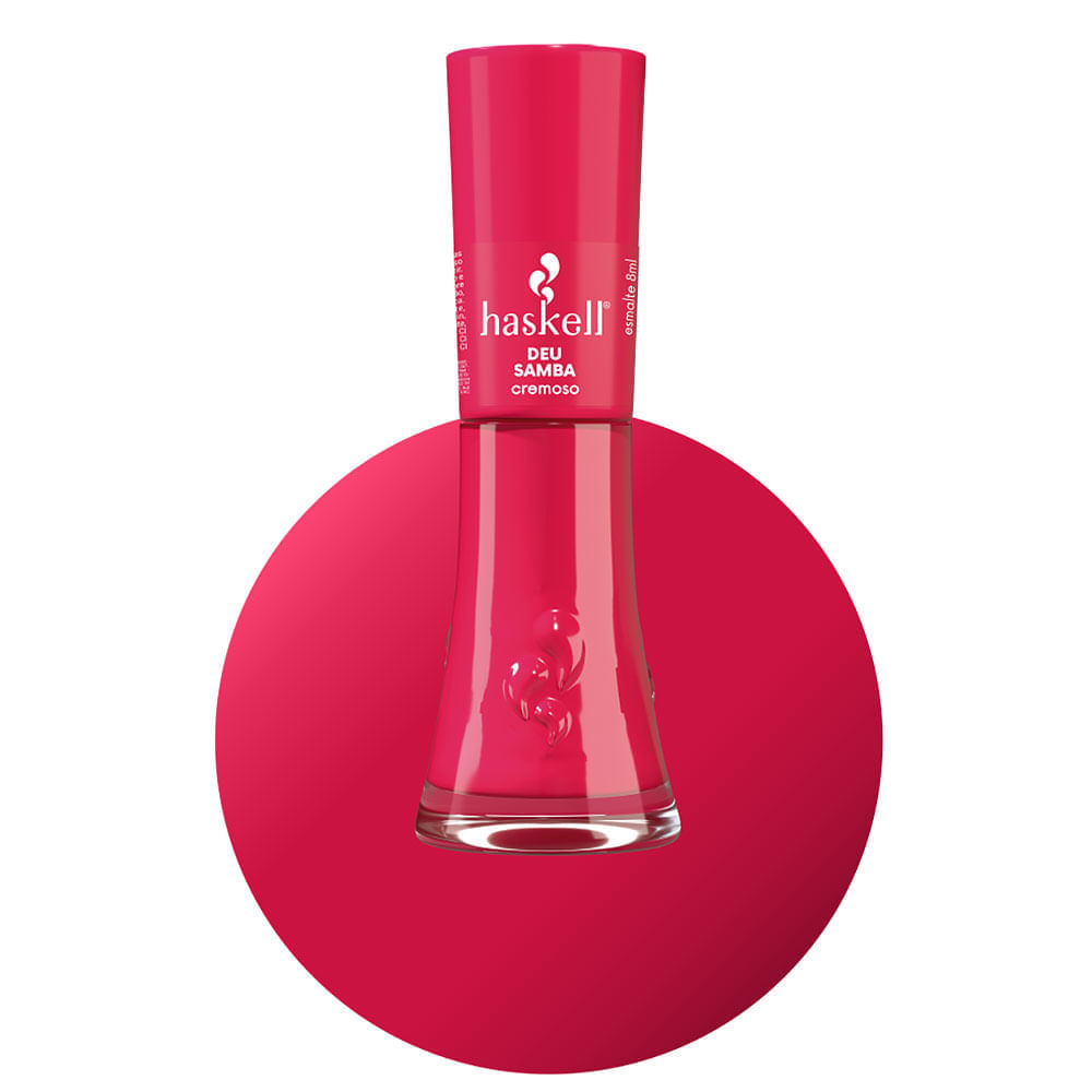 Encontraproduto.com.br - HASKELL ESMALTE LIQUIDO CREMOSO DEU SAMBA 8 ML x 1