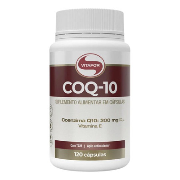 Coenzima Q10 200 mg 120 caps. Vitafor
