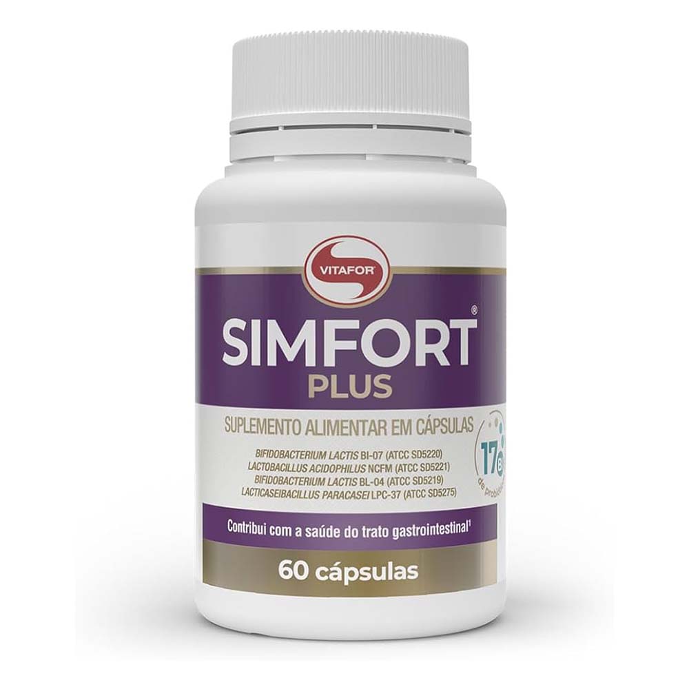 Kit 2x Simfort Plus 60 caps Vitafor