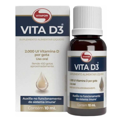 Vitamina D3 2000UI Vitafor 10ml