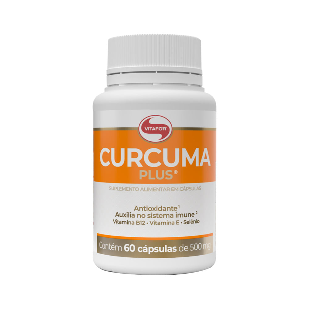 Curcuma Plus 60 Cápsulas Vitafor