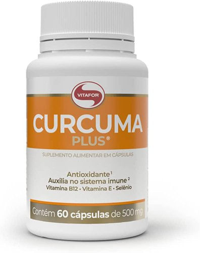 Encontraproduto.com.br - Curcuma Plus 60 Cápsulas Vitafor